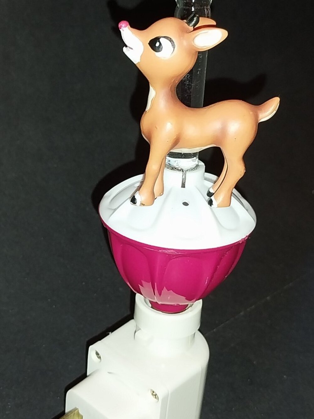 Rudolph Bubble North Pole Night Light